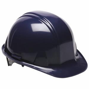 CONDOR 52LD04 Hard Hat, Front Brim Head Protection, ANSI Classification Type 1, Class E, Blue | CR2BTK