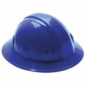CONDOR 52LD14 Hard Hat, Full Brim Head Protection, ANSI Classification Type 1, Class E, Blue | CR2BTB