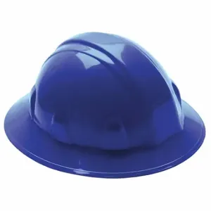 CONDOR 52LD14 Hard Hat, Full Brim Head Protection, ANSI Classification Type 1, Class E, Blue | CR2BTB