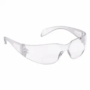 CONDOR 52RW70 Reading Glasses, Anti-Fog /Anti-Static /Anti-Scratch, No Foam Lining, Wraparound Frame | CR2DQX