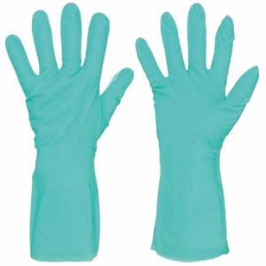 CONDOR 53CJ88 Chemikalienbeständiger Handschuh, 15 mil dick, 13 Zoll Länge, Körnung, 7 Größe, grün, 1 Paar | CR2BKX