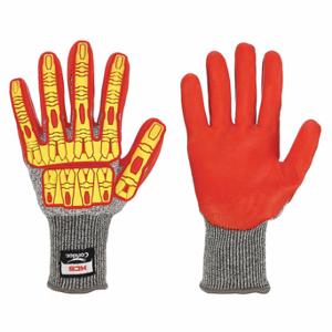 CONDOR 53GM85 Coated Glove, S, Sandy, Nitrile, 1 Pair | CR2CUF
