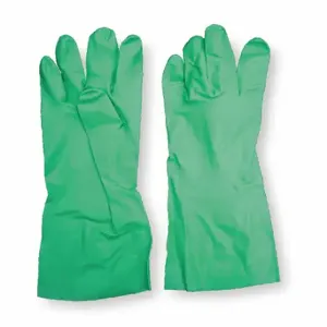 CONDOR 56HP56 Chemical Resistant Glove, 11 mil, Sz 9, PR | CR2BKK