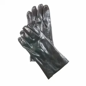 CONDOR 56HP61 Chemical Resistant Glove, 12 Inch L, Sz L, PR | CR2BKL