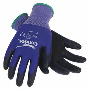 CONDOR 786EP9 Coated Glove, XL, Polyurethane, Knit Cuff, 1 Pair | CR2CPP