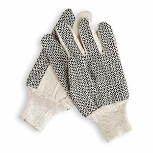 CONDOR 56HR47 Canvas-Handschuh, Weiß, L, PR | CR2CJQ