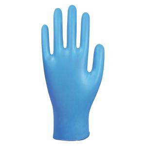 CONDOR 56JT50 Disposable Gloves, Gen Purpose, Xl, 3 Mil, Powder-Free, Nitrile, Grain, 4 Aql, 100 PK | CR2BPJ