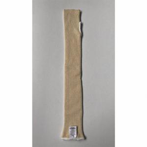 CONDOR 60EX98 General Purpose Sleeves, Cotton, Beige, Sleeve with Thumbhole, Knit Cuff, 18 Inch | CR2BRG
