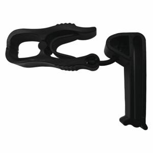 CONDOR 60NK48 Glove Holder Clip, Plastic, Plastic, 4 3/4 Inch Length, Condor, Black | CR2BRJ