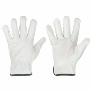 CONDOR 60NM47 Leather Drivers Gloves, Size M, Goatskin, Std, Glove, Full Finger, Keystone Thumb, 1 Pair | CR2CZG