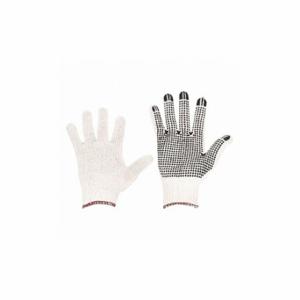 CONDOR 60VY38 Knit Gloves, Size XL, PVC, Palm, Cotton, Full Finger, Knit Cuff, 1 Pair | CR2CTG