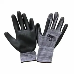 CONDOR 60VY79 Coated Glove, 2XS, Sandy, Nitrile, Full Finger, 1 Pair | CR2CKG