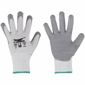 CONDOR 61CV84 Cut-Resistant Gloves, S, Ansi Cut Level A5, Palm, Dipped, Polyurethane, Smooth, 1 Pr | CR2CJJ