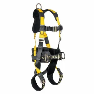 CONDOR 61DD43 Full Body Harness, 420 Lbs. Capacity, Yellow L/Xl | CH6KMJ