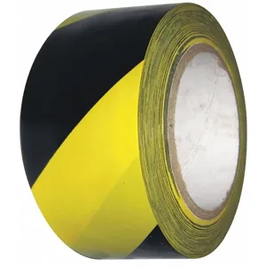 CONDOR 6FXV7 Safety Warning Tape, Striped, Continuous Roll, 2 Inch Width | CD3XJJ