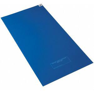 CONDOR 6GPY4 Blaue Einweg-Klebematte, 36 x 18 Zoll, 4 Stück | CD3KBN