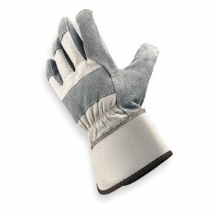 CONDOR 786EN4 Leather Gloves, Size L, Cowhide, Premium, Glove, Full Finger, Safety Cuff, Wing Thumb | CR2CWC