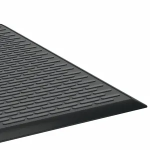 CONDOR 9MUA4 Indoor/Outdoor Entrance Mat, 6 ft. L, 4 ft. W, 1/4 Inch T, Rectangle, Black | CD2HFR