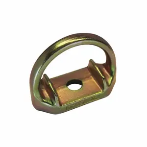 CONDOR G7435H D-Ring Plate Anchor, Fixed D-Ring, 2 1/4 Inch Dp, 4 Inch Lg, Steel, Horizontal/Vertical | CR2DVJ 49CD19