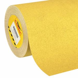 CONDOR GRAN15291 Anti-Slip Tape, Very Coarse, 46 Grit Size, Solid, Yellow, 24 Inch X 60 Ft, 32 Mil Thick | CR2BCV 55JK20