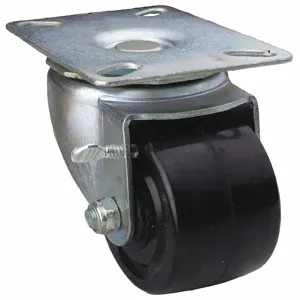 CONDOR P10S-PH030R-P6-SB-001 Low-Profile Plate Caster, Swivel, Phenolic, 500 lb Capacity, 3 Inch Wheel Dia. | CH6TFC 55KC17