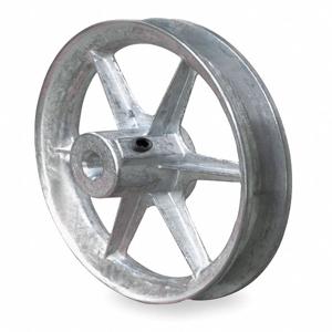 CONGRESS DRIVES CA0600X100KW Standard V-Belt Pulley, 1 Grooves, 6 Inch Pulley Outer Dia., 1 Inch Pulley Bore Dia. | CH6NQF 54XN05