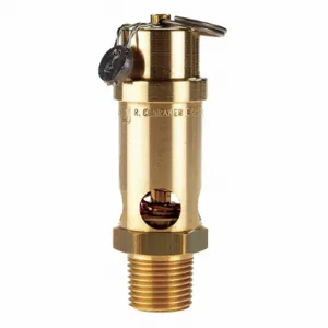 CONRADER 5713G-CE-125 Safety Valve, Soft Seat, 1/2 Inch MNPT Inlet, 1/2 Inch FNPT Outlet | CJ3FZC 60UL24