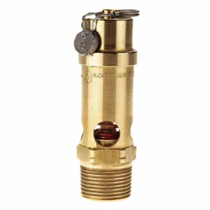 CONRADER 6435N-CE-75 Safety Valve, Soft Seat, 3/4 Inch MNPT Inlet, 1/2 Inch FNPT Outlet | CJ3GBD 60UL50