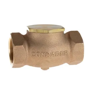 CONRADER GV18 Check Valve, 1/8 Inch FNPT, 1/8 Inch FNPT, 250 psi Max. Pressure | CE7ZCB 55RU18