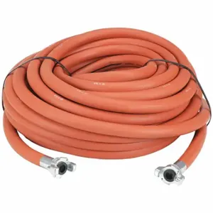 CONTINENTAL 20749634 Air Hose, EPDM, 3/4 Inch Hose Inside Dia, 100 ft Hose Length, Red, MNPT x MNPT | CR2GAZ 48XU91