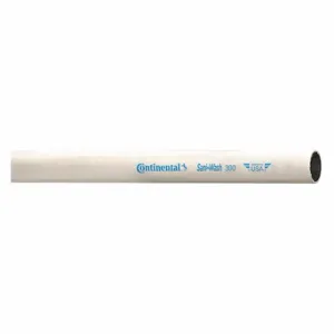 CONTINENTAL CR100-50-G Washdown Hose, 1 Inch Heightose Inside Dia, 300 psi, -40 Deg to 210 Deg F, White | CR2LDU 55AW89