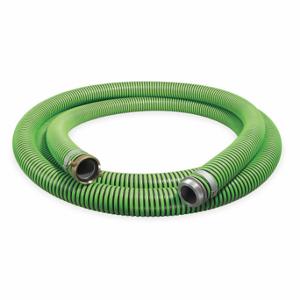 CONTINENTAL GH150-10MF-G Water Suction and Discharge Hose, 1 1/2 Inch Heightose Inside Dia, 50 PSI, Green | CR2JCE 55CF92