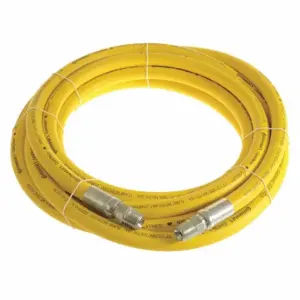 CONTINENTAL GOR05050-15-11-G Air Hose, 1/2 Inch Hose Inside Dia, Yellow, Brass 1/2 Inch Mnpt X Brass 1/2 Inch Mnpt | CR2FXK 55CN25