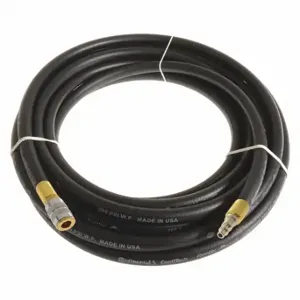 CONTINENTAL HZB02520-15-51-G Air Hose, 1/4 Inch Hose Inside Dia, Black, 1/2 Inch Hose Outside Dia, 15 Ft Hose Lg | CR2FZM 55CL88