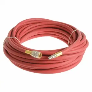 CONTINENTAL HZR03825-05-53-G Air Hose, 3/8 Inch Hose Inside Dia, Red, 11/16 Inch Hose Outside Dia, 5 Ft Hose Lg | CR2FPX 55CM44