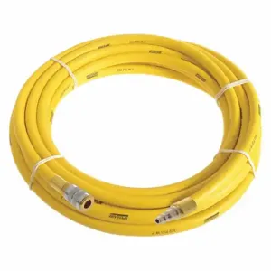 CONTINENTAL HZY02530-15-51-G Air Hose, 1/4 Inch Hose Inside Dia, Yellow, 9/16 Inch Hose Outside Dia, 15 Ft Hose Lg | CR2EYF 55CM82