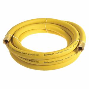 CONTINENTAL HZY07530-15-41-G Air Hose, 3/4 Inch Hose Inside Dia, Yellow, Brass 3/4 Inch Fnpsm X Brass 3/4 Inch Fnpsm | CR2FGP 55CN16