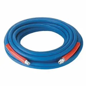 CONTINENTAL NPB-4K038-100-MMS Pressure Washer Hose, 3/8 Inch Hose Inside Dia, 100 ft Hose Length, Synthetic Rubber | CR2KXE 804UU3