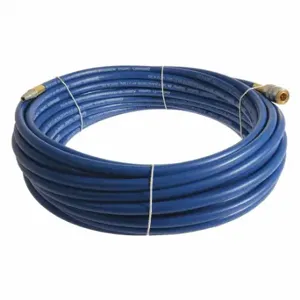 CONTINENTAL PLB02530-15-51 Air Hose, 1/4 Inch Hose Inside Dia, Blue, Steel 1/4 Inch Mnpt X Brass 1/4 Inch Fnpt | CR2ERR 50JD04