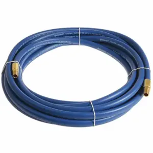 CONTINENTAL PLB05030-75-11 Air Hose, 1/2 Inch Hose Inside Dia, Blue, Brass 1/2 Inch Mnpt X Brass 1/2 Inch Mnpt | CR2EFP 50JD53