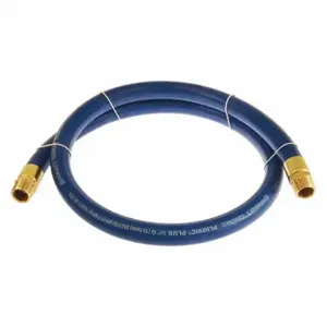 CONTINENTAL PLB07525-03-11 Air Hose, 3/4 Inch Hose Inside Dia, Blue, Brass 3/4 Inch Mnpt X Brass 3/4 Inch Mnpt | CR2FBQ 50JD82