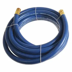 CONTINENTAL PLB07525-15-31 Air Hose, 3/4 Inch Hose Inside Dia, Blue, Brass 3/4 Inch Fnpt X Brass 3/4 Inch Mnpt | CR2FXL 50JD94