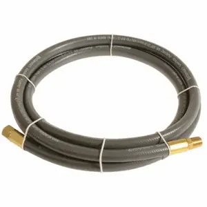 CONTINENTAL PLG03830-05-33 Air Hose, 3/8 Inch Hose Inside Dia, Gray, Brass 1/4 Inch Fnpt X Brass 1/4 Inch Mnpt | CR2FNJ 50JE94