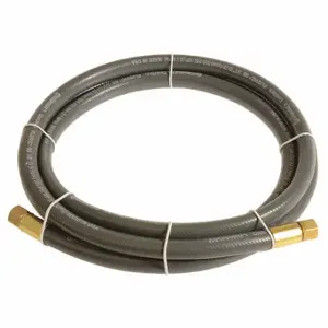 CONTINENTAL PLG03830-03-43 Air Hose, 3/8 Inch Hose Inside Dia, Gray, Brass 1/4 Inch Fnpt X Brass 1/4 Inch Fnpt | CR2FNA 50JF03