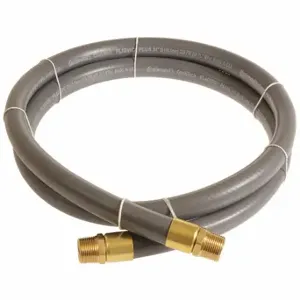 CONTINENTAL PLG10025-10-11 Air Hose, 1 Inch Hose Inside Dia, Gray, Brass 1 Inch Mnpt X Brass 1 Inch Mnpt | CR2EBE 50JF95