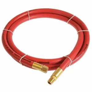 CONTINENTAL PLR05030-05-31 Air Hose, 1/2 Inch Hose Inside Dia, Red, Brass 1/2 I N Fnpt X Brass 1/2 Inch Mnpt | CR2EJZ 50JG85