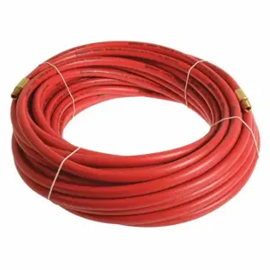 CONTINENTAL PLR02530-25-11 Air Hose, 1/4 Inch Hose Inside Dia, Red, Brass 1/4 Inch Mnpt X Brass 1/4 Inch Mnpt | CR2EXB 50JG08