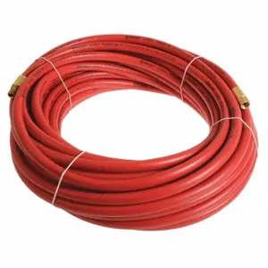 CONTINENTAL PLR02530-20-31 Air Hose, 1/4 Inch Hose Inside Dia, Red, Brass 1/4 Inch Fnpt X Brass 1/4 Inch Mnpt | CR2EWP 50JG16