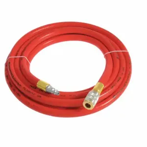 CONTINENTAL PLR07525-05-51 Air Hose, 3/4 Inch Hose Inside Dia, Red, Steel 3/4 Inch Mnpt X Brass 3/4 Inch Fnpt | CR2FFX 50JH40