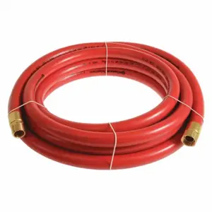 CONTINENTAL PLR07525-50-31 Air Hose, 3/4 Inch Hose Inside Dia, Red, Brass 3/4 Inch Fnpt X Brass 3/4 Inch Mnpt | CR2FEX 50JH27